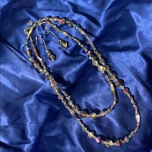 Park lane necklace and earrings set